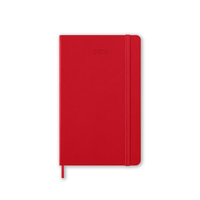 2026 Diary Moleskine Large Weekly Notebook Hard Cover Scarlet Red M-DHF212WN3Y26