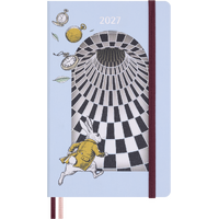 2027 Diary Moleskine Alice in Wonderland Large Daily Hard Cover, M-DHAL12DC3Y27