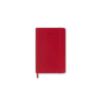 2026 Diary Moleskine Pocket Weekly Notebook Soft Cover Scarlet Red M-DSF212WN2Y26