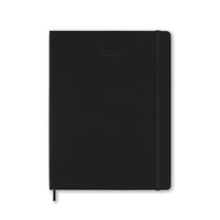 2026 Diary Moleskine XL Weekly Notebook Hard Cover Black M-DHB12WN4Y26