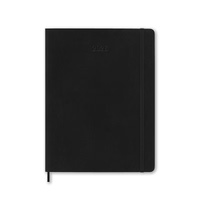 2026 Diary Moleskine XL Weekly Notebook Soft Cover Black M-DSB12WN4Y26