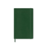 2026 Diary Moleskine Large Weekly Notebook Soft Cover Myrtle Green M-DSK1512WN3Y26