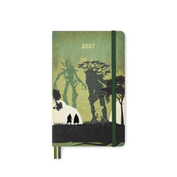 2027 Diary Moleskine Lord of The Rings Large Daily Hard Cover, M-DHLR12DC3Y27