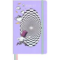2026-2027 18-Month Diary Moleskine Large Weekly Planner Hardcover Alice in Wonderland, M-DHAL18WN3Y27