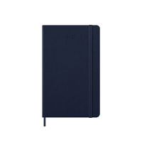 2027 Diary Moleskine Large Daily Notebook Sapphire Blue Hard Cover, M-DHB2012DC3Y27