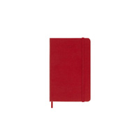 2027 Diary Moleskine Pocket Daily Scarlet Red Hard Cover, M-DHF212DC2Y27
