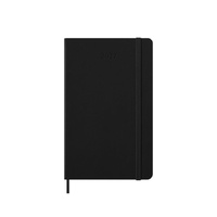 2027 Diary Moleskine Large Weekly Black Hard Cover, M-DHB12WN3Y27