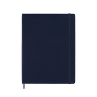 2027 Diary Moleskine Extra Large Weekly Sapphire Blue Hard Cover, M-DHB2012WN4Y27