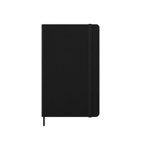 2027 Diary Moleskine Large Weekly Horizontal Black Hard Cover, M-DHB12WH3Y27