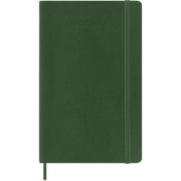 2026-2027 18-Month Diary Moleskine Large Weekly Notebook Planner Softcover Myrtle Green, M-DSK1518WN3Y27