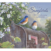  2024 Calendar Songbirds, Hautman Brothers, Mini, Legacy MCA85066