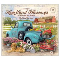 2024 Calendar Heartland Blessings Scripture by Greg Giordano Wall The Legacy