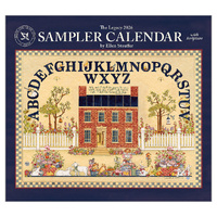 2026 Calendar The Legacy Sampler by Ellen Stouffer, Horizontal Wall WCA100783