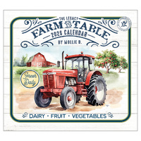 2026 Calendar The Legacy Farm To Table by Mollie B., Horizontal Wall WCA101018