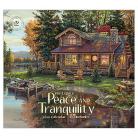 2026 Calendar The Legacy Peace And Tranquility by Kim Norlien, Horizontal Wall WCA101673