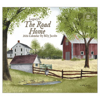 2026 Calendar The Legacy The Road Home by Billy Jacobs, Horizontal Wall WCA102417