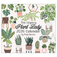 2026 Calendar The Legacy Plant Lady by Pooja Umrani, Horizontal Wall WCA102973
