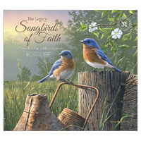 2026 Calendar The Legacy Songbirds of Faith with Scripture by Hautman Brothers Collection, Horizontal Wall WCA104457