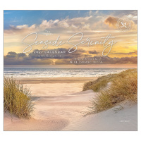 2027 Calendar The Legacy Seaside Serenity Horizontal Wall WCA112006