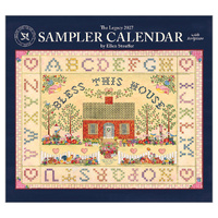 2027 Calendar The Legacy Sampler Horizontal Wall WCA110903