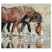 2027 Calendar The Legacy Horses Horizontal Wall WCA114567