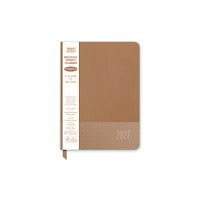 2027 17-Month Planner Orange Circle Do-It-All A5 Week to View Chai, 27335