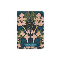 2027 17-Month Planner Orange Circle Pocket 114x165mm Month to View Age of Romance, 27352