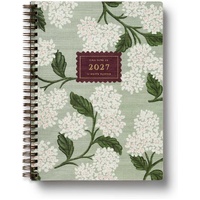 2027 Diary Rifle Paper Co. Sage Hydrangea Monthly/Weekly Softcover, PLC012
