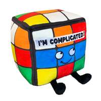 Punchkins Plush Rubiks Cube - I'm Complicated! PU-CUBE1 WV