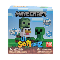 Minecraft Lil Softeez Soft Figurine Collectible Toy, JTMIN-35191