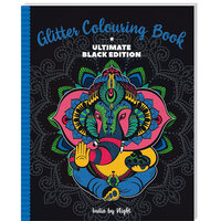 Glitter Colouring Book: India by Night