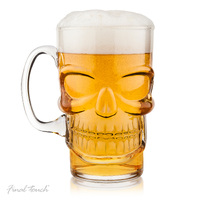 Final Touch Brain Freeze Skull Beer Mug FTA1862, Celebrations