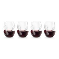 Final Touch Conundrum Red Wine Glasses Set of 4 GG5009, Celebrations