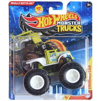 Hot Wheels Monster Trucks with Crushed Car - Really Gotta-Go