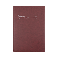 2027 Diary Collins Appointment A4 Day to Page Burgundy Early Ed. 140.P78