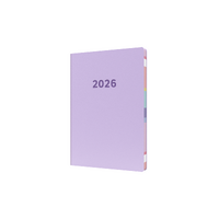 2026 Diary Collins Edge Mira A5 Week to View Lilac EDMR153.55