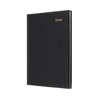 2026 Diary Collins Belmont A5 Week to View Black 387.V99