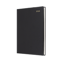 2026 Diary Collins Belmont Quarto Day to Page Black QBA41.V99