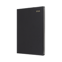 2026 Diary Collins Belmont Quarto Week to View Black QBA47.V99