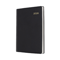 2026 Diary Collins Belmont Pocket A7 Day to Page Black 137.V99