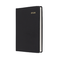 2026 Diary Collins Belmont Pocket A7 2 Days to a Page Black 237.V99