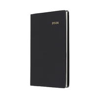 2026 Diary Collins Belmont Pocket B7R Week to View Black 357.V99
