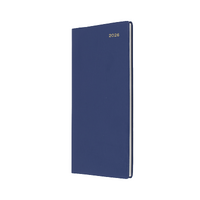 2026 Diary Collins Belmont Pocket Slim B6/7 Week to View Landscape Navy 377L.V59