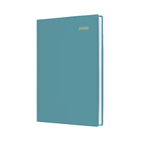 2026 Diary Collins Belmont Colours A5 Day to Page Teal 187.V53