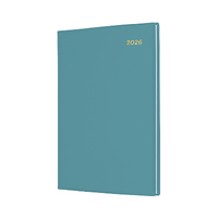 2026 Diary Collins Belmont Colours A5 Week to View Teal 387.V53