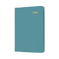 2026 Diary Collins Belmont Colours Pocket A7 Week to View Teal 337.V53