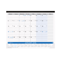 2026 Desktop Planner Debden A2 Month to View with Cardboard Backing 3901.C59