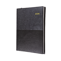 2026 Diary Collins Vanessa A6 Day to Page Black 165.V99