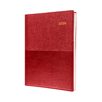 2026 Diary Collins Vanessa A4 Week to View Red 345.V15