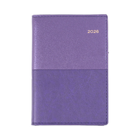 2026 Diary Collins Vanessa Pocket B7R Week to View Purple 355.V55